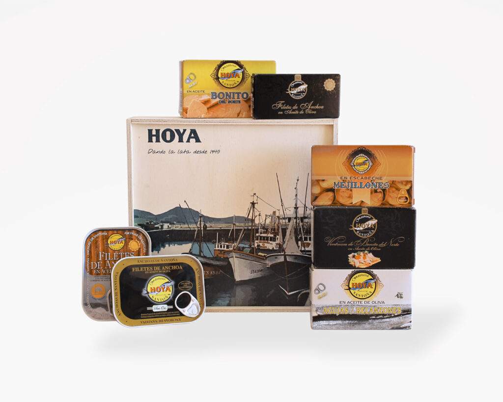 🎁 Regalos de Navidad gourmet 2025: la magia de sorprender con sabores 2 Caja Regalo Clásicos HOYA